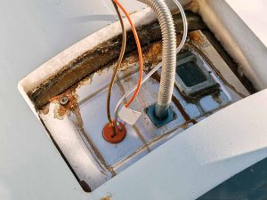 corroded water heater repair in Roswell, GA