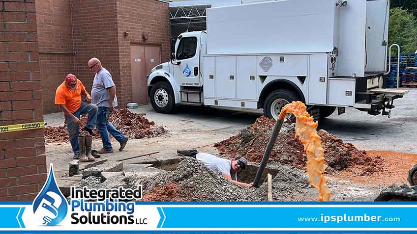Damaged water line repair Kennesaw, GA