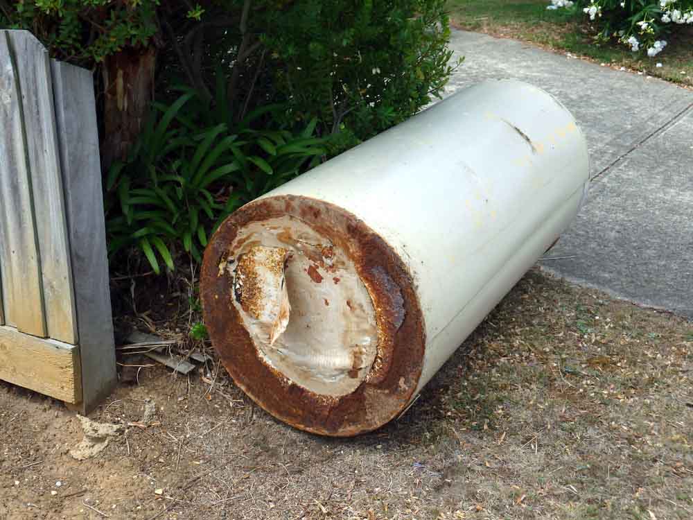 old water heater in Woodstock, GA