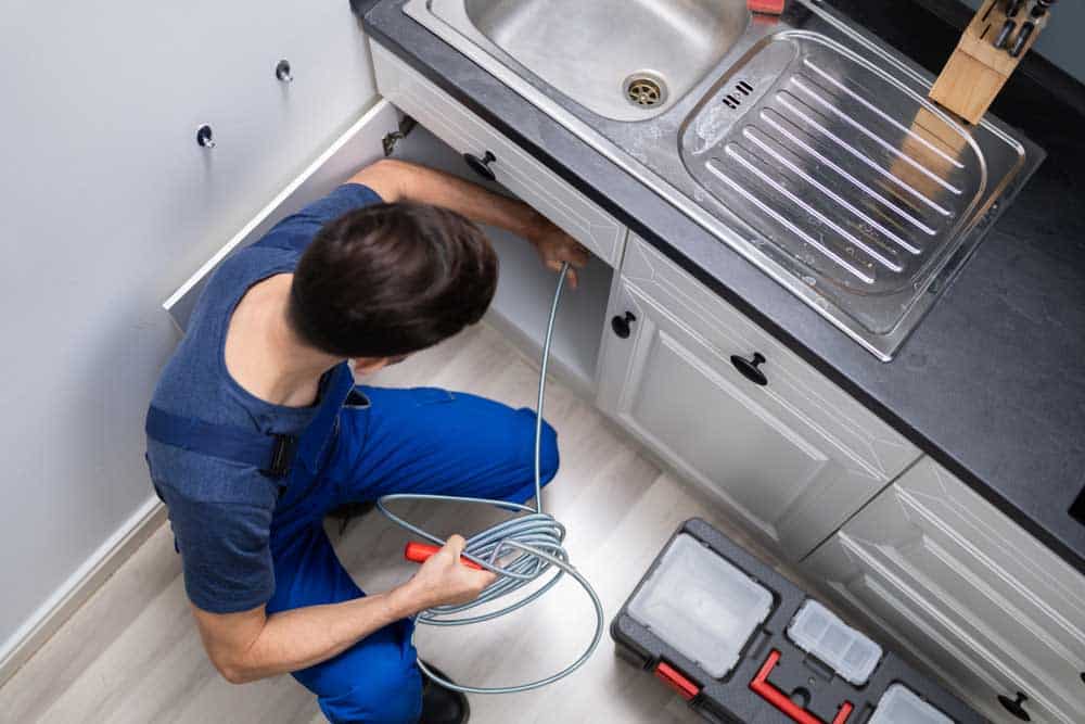 plumber unclogged kitchen sink Kennesaw, GA