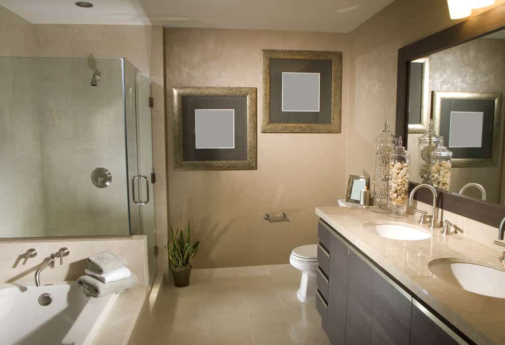 New bathroom fixtures