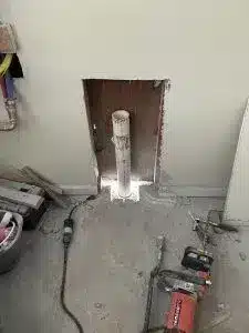 pipe lining in a water line