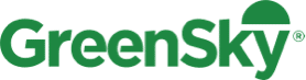 GreenSky logo (green wordmark)