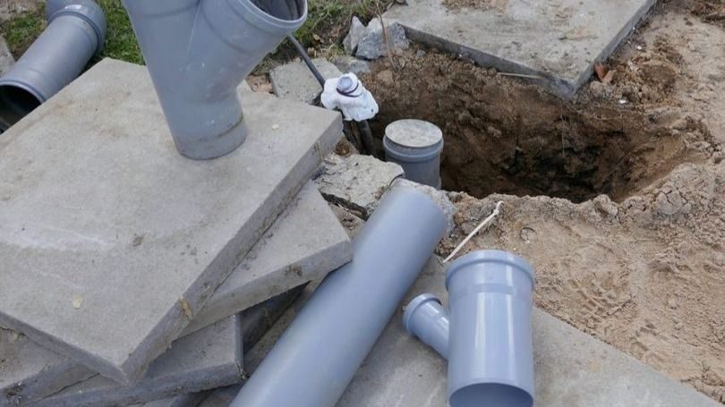 Sewer line repair by professionals